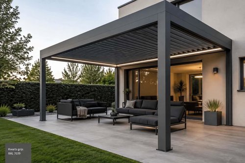 Aluminium pergola