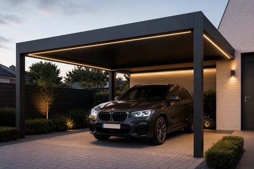 Aluminium carport